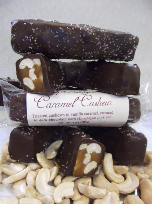 Caramel Cashew Bars